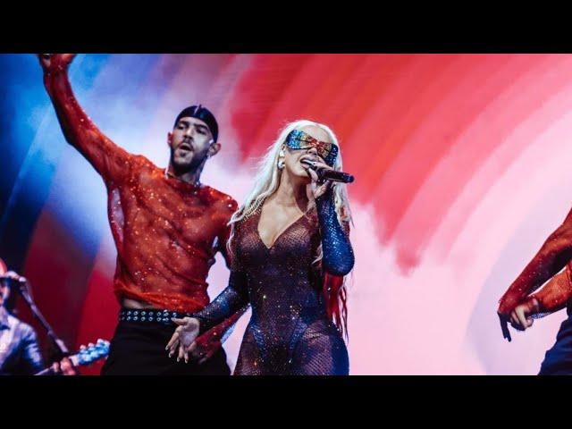 Moment image for Malta hosts EuroPride 2023, featuring a concert with Christina Aguilera