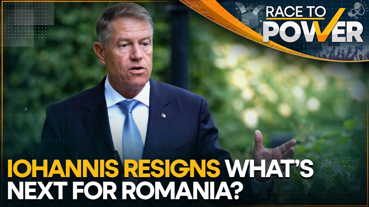Moment image for Klaus Iohannis Resigns as President