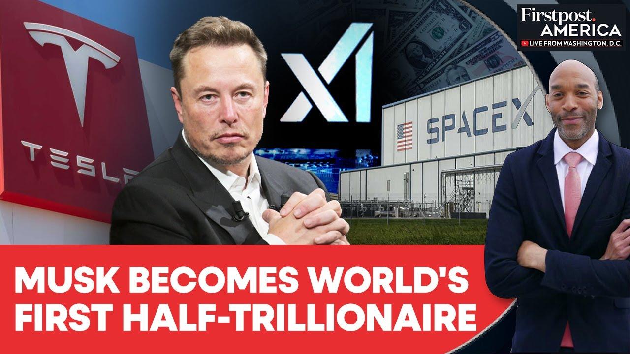 Moment image for Elon Musk Becomes the World’s First Half-Trillionaire (1 Oct 2025) and Later Breaks $600B and $700B Net-Worth Milestones