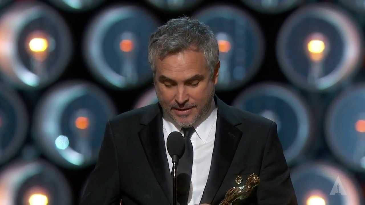 Moment image for The 86th Academy Awards: Cuarón Wins Best Director for Gravity