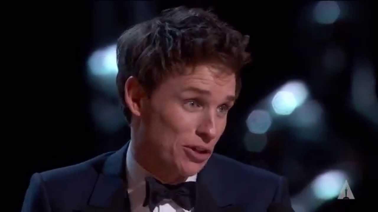 Moment image for The 87th Academy Awards: Eddie Redmayne Wins Best Actor Award
