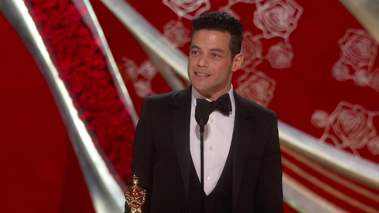 Moment image for The 91st Academy Awards: Rami Malek Wins Best Actor for Freddie Mercury Role