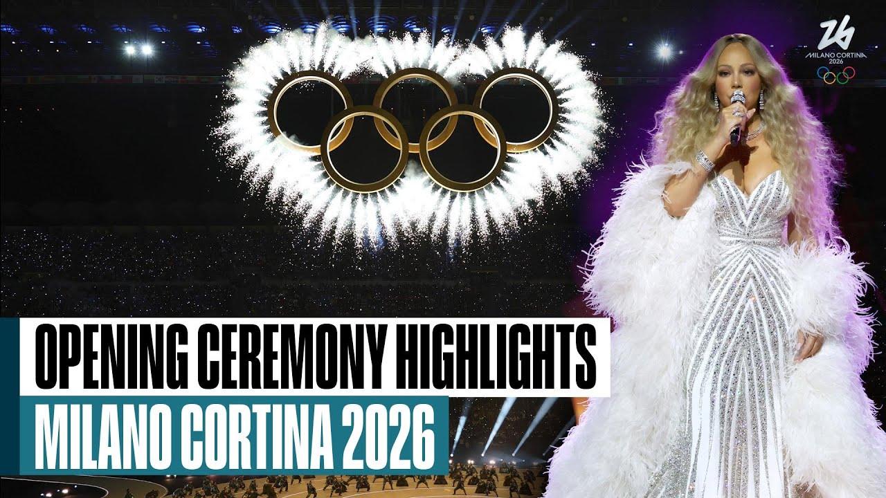 Moment image for 2026 Winter Olympics Open in Milan and Cortina d'Ampezzo, Italy
