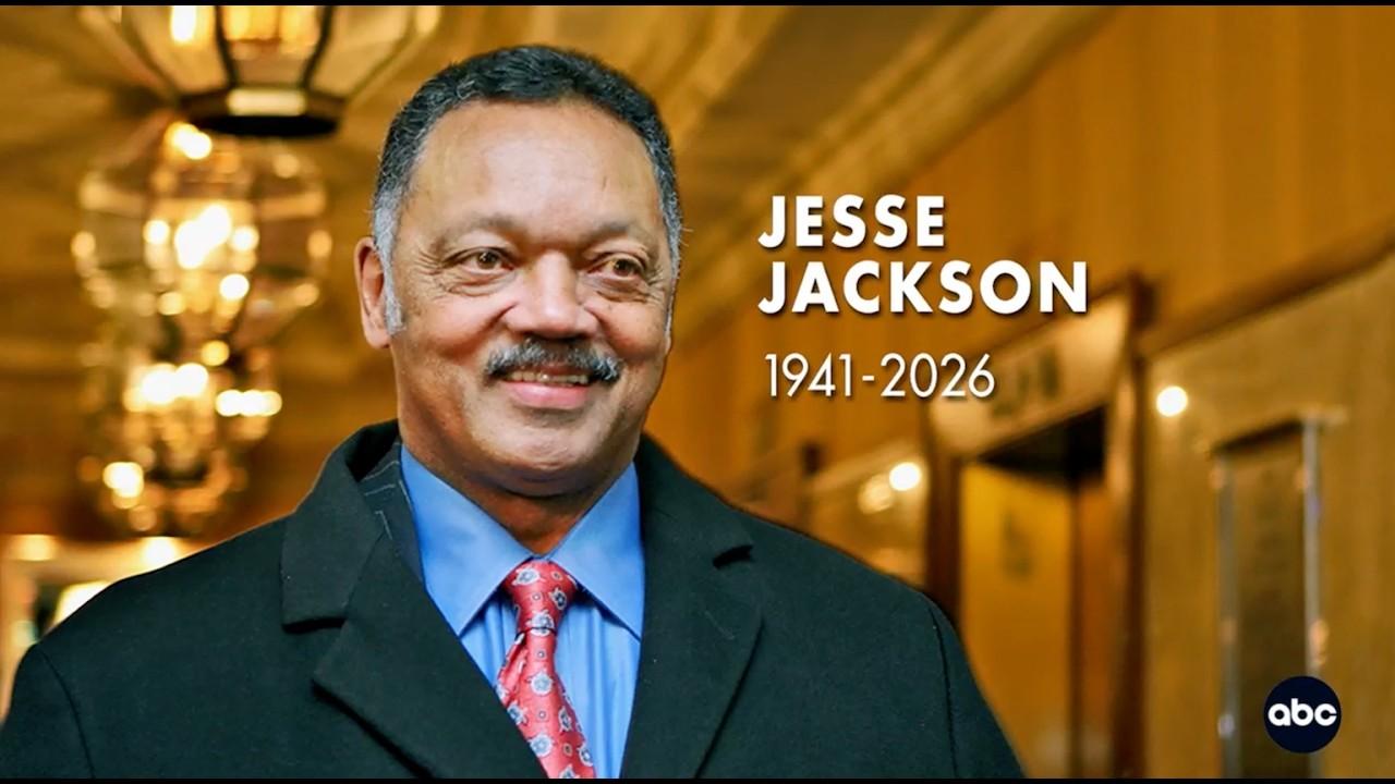 Moment image for Reverend Jesse Jackson Dies at 84: Civil Rights Leader and Two-Time Presidential Candidate Passes Away