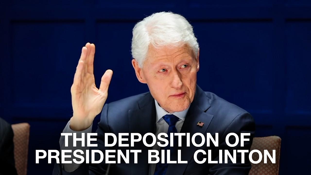 Moment image for Bill Clinton Testifies Before House Oversight Committee Regarding Jeffrey Epstein Ties