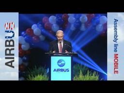 Alabama aircraft assembly plant were unveiled by Airbus CEO Fabrice Brégier from the Mobile Convention 