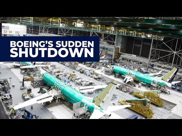 Moment image for Boeing announces Long Beach facility shutdown