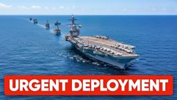 United States Assembles Major Naval Force in Middle East