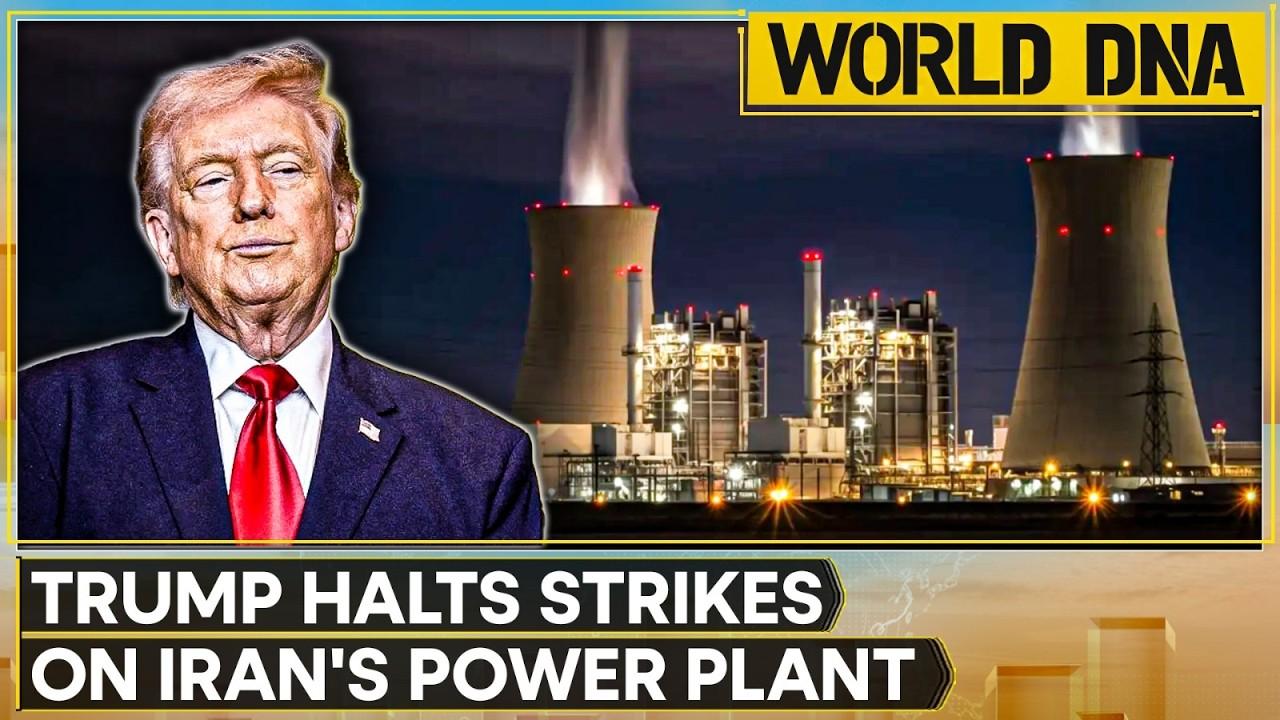 Moment image for Trump Announces 10 Day Pause on Strikes Against Iranian Energy Infrastructure