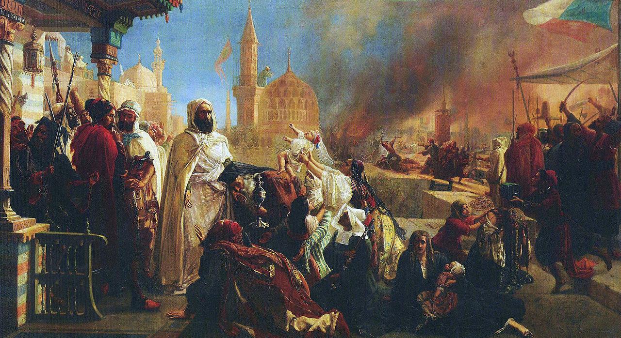 Moment image for Deir el Qamar Christian Massacre during the 1840 Lebanon War