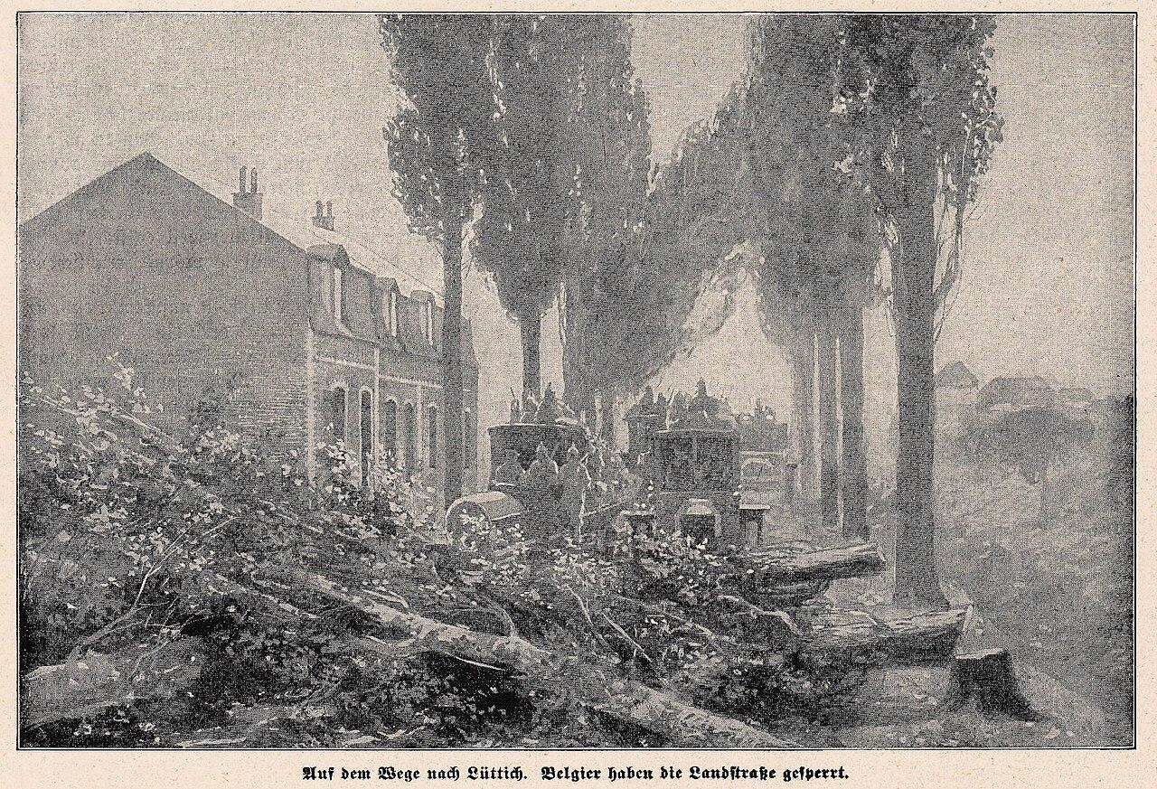 Moment image for German Army Occupies City of Liege