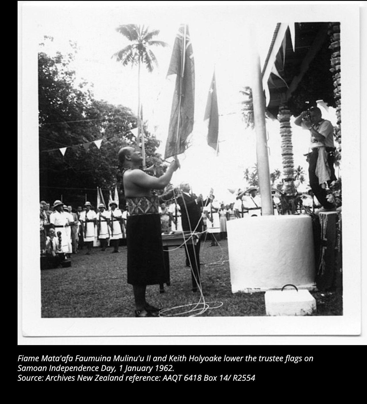 Moment image for Western Samoa's Independence from New Zealand: Polynesia's First Sovereign State