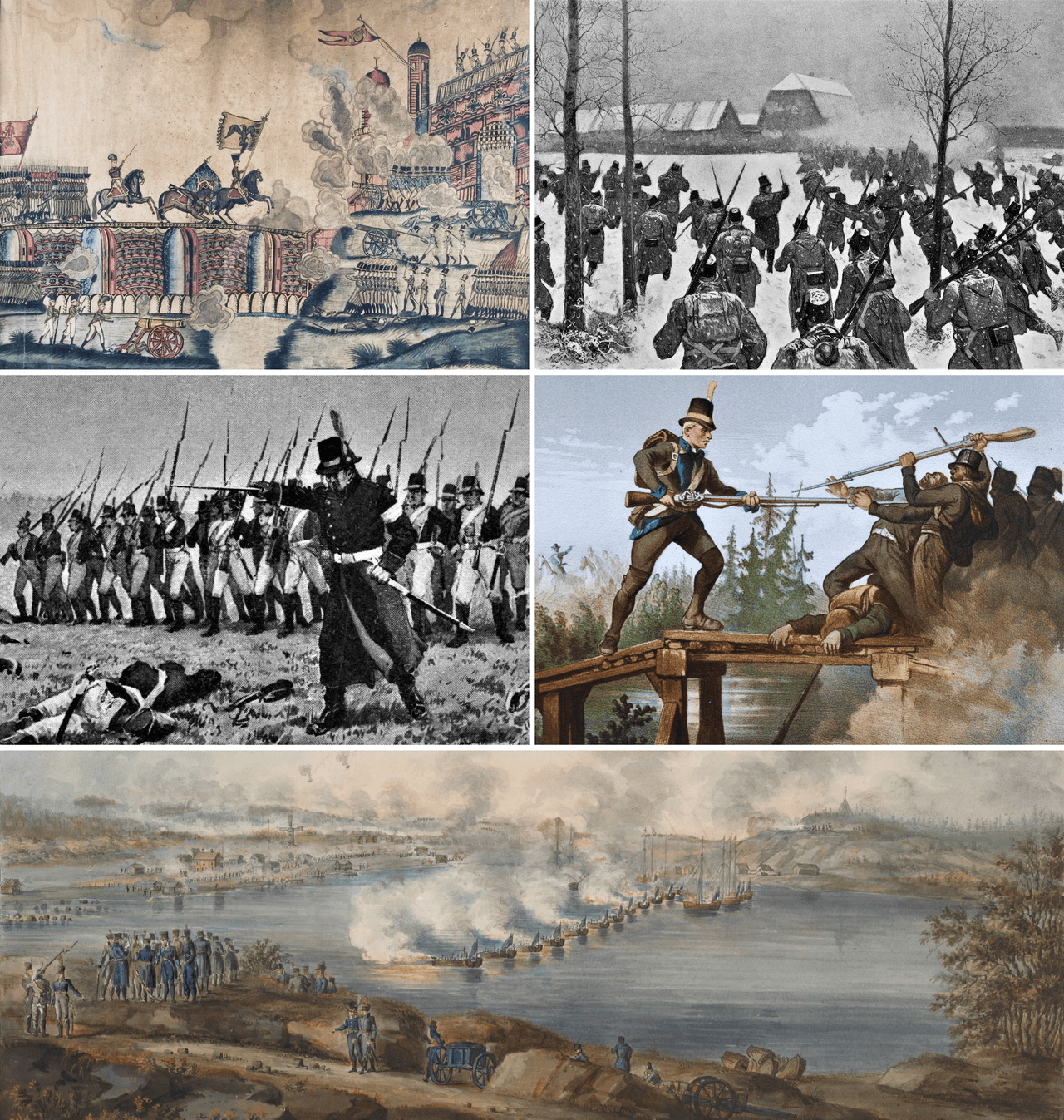 Moment image for Russian invasion of Sweden backed by Napoleon