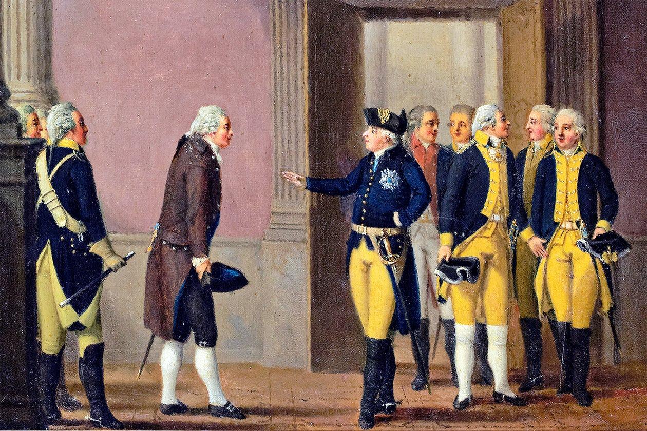 Moment image for Coup d'etat initiated by Gustav III.