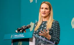 Helen McEntee appointed as Ireland's first female Minister for Justice in notable achievement.