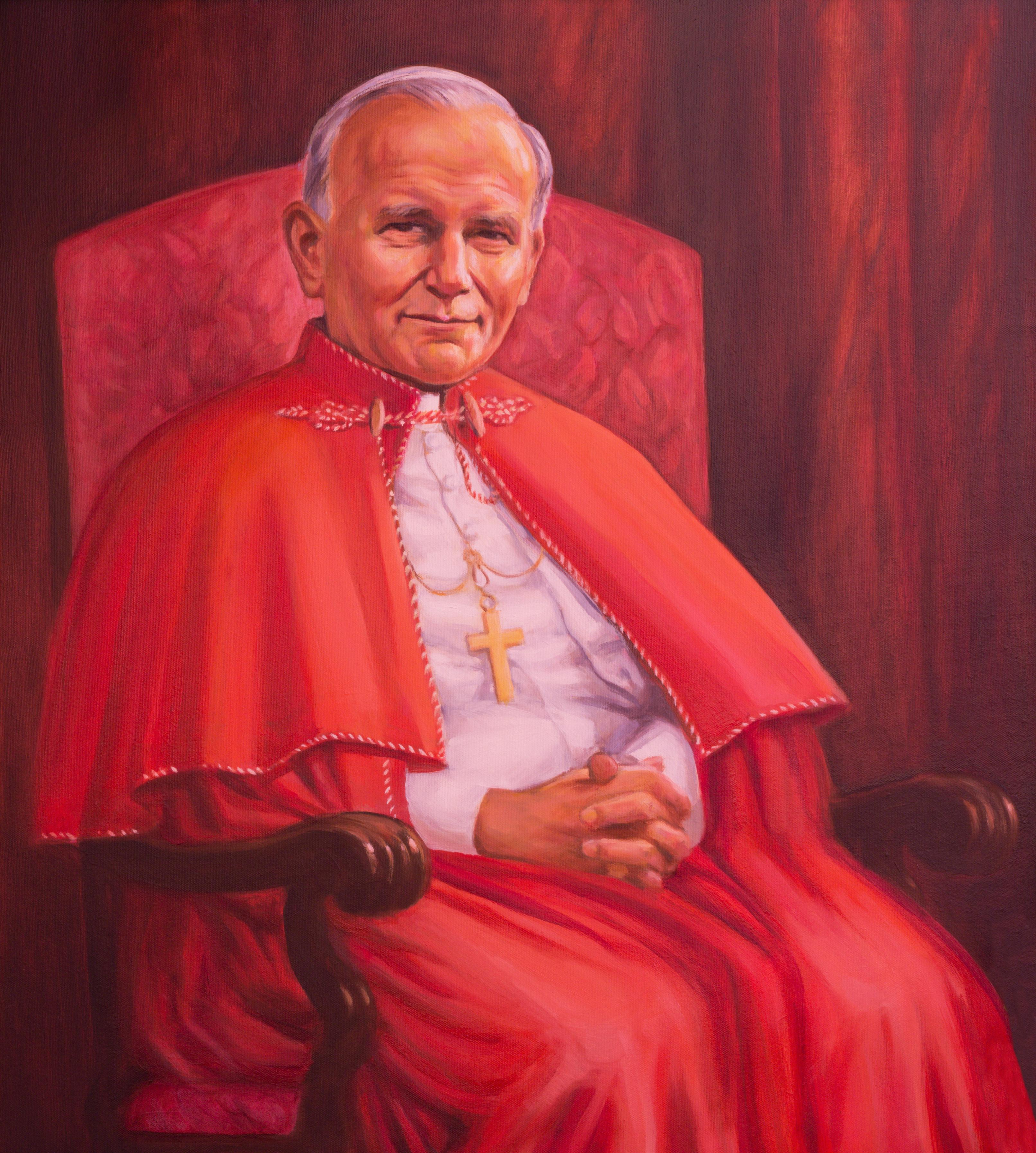 Moment image for Pope John Paul II's election as the first non-Italian Pope in centuries.