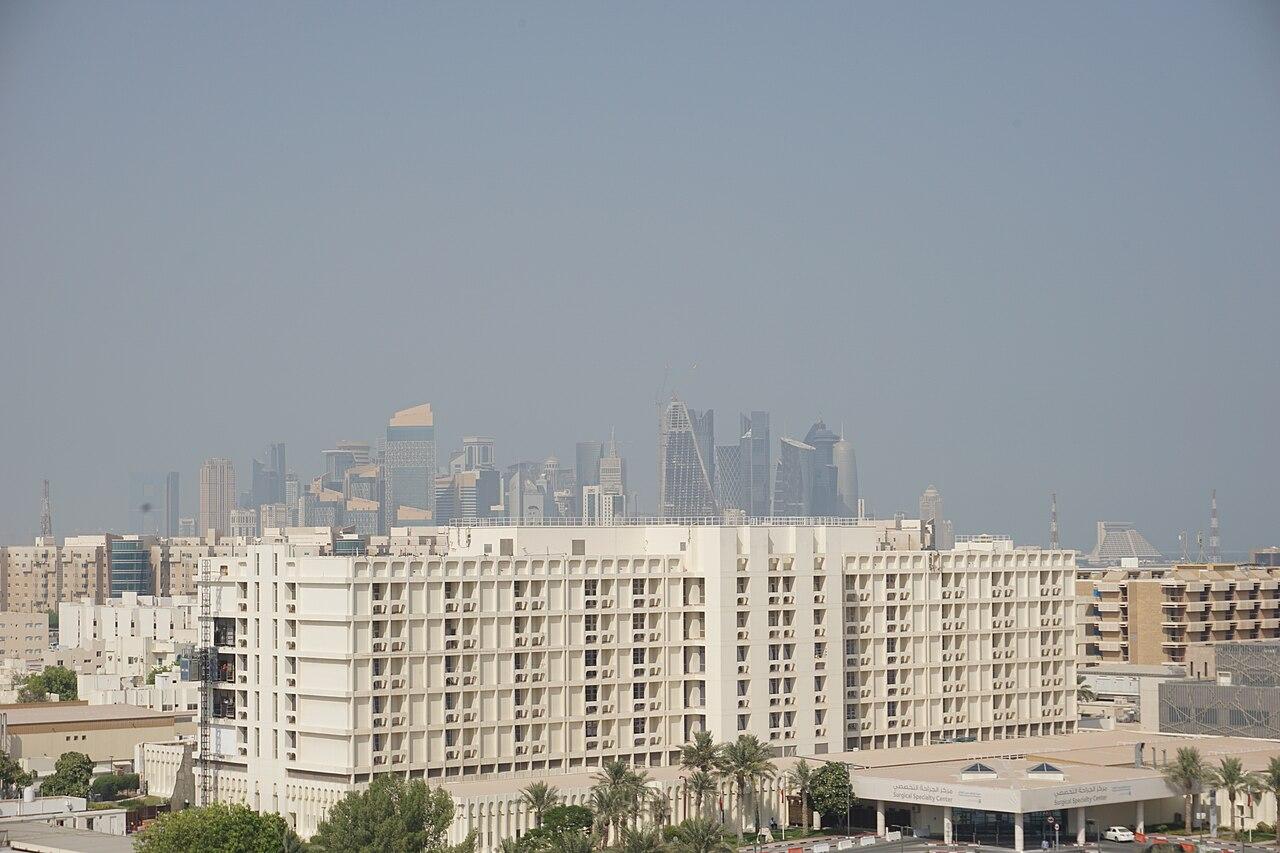 Moment image for First hospital, Hamad General, inaugurated in significant event.