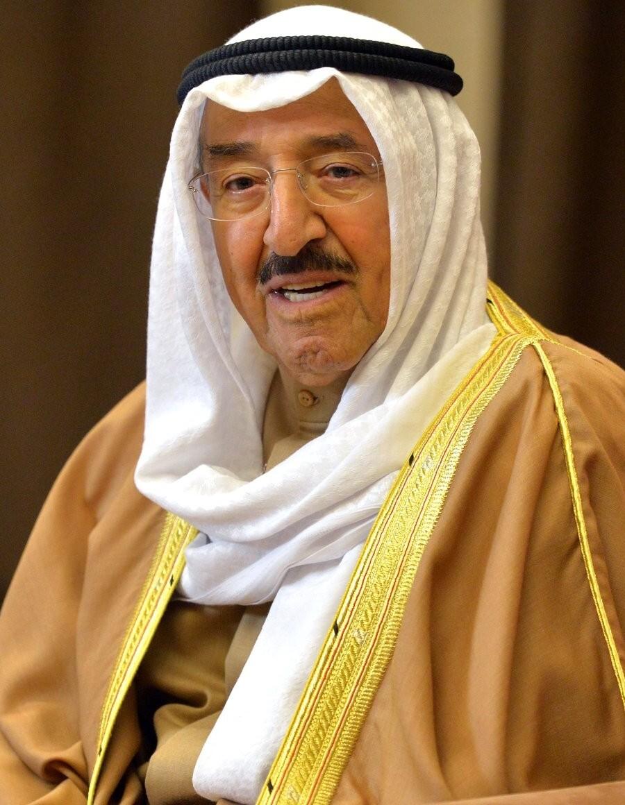 Moment image for Emir Sheikh Sabah Al-Ahmad Al-Jaber Al-Sabah's death and legacy.