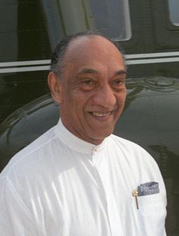 First Executive President: J.R. Jayewardene