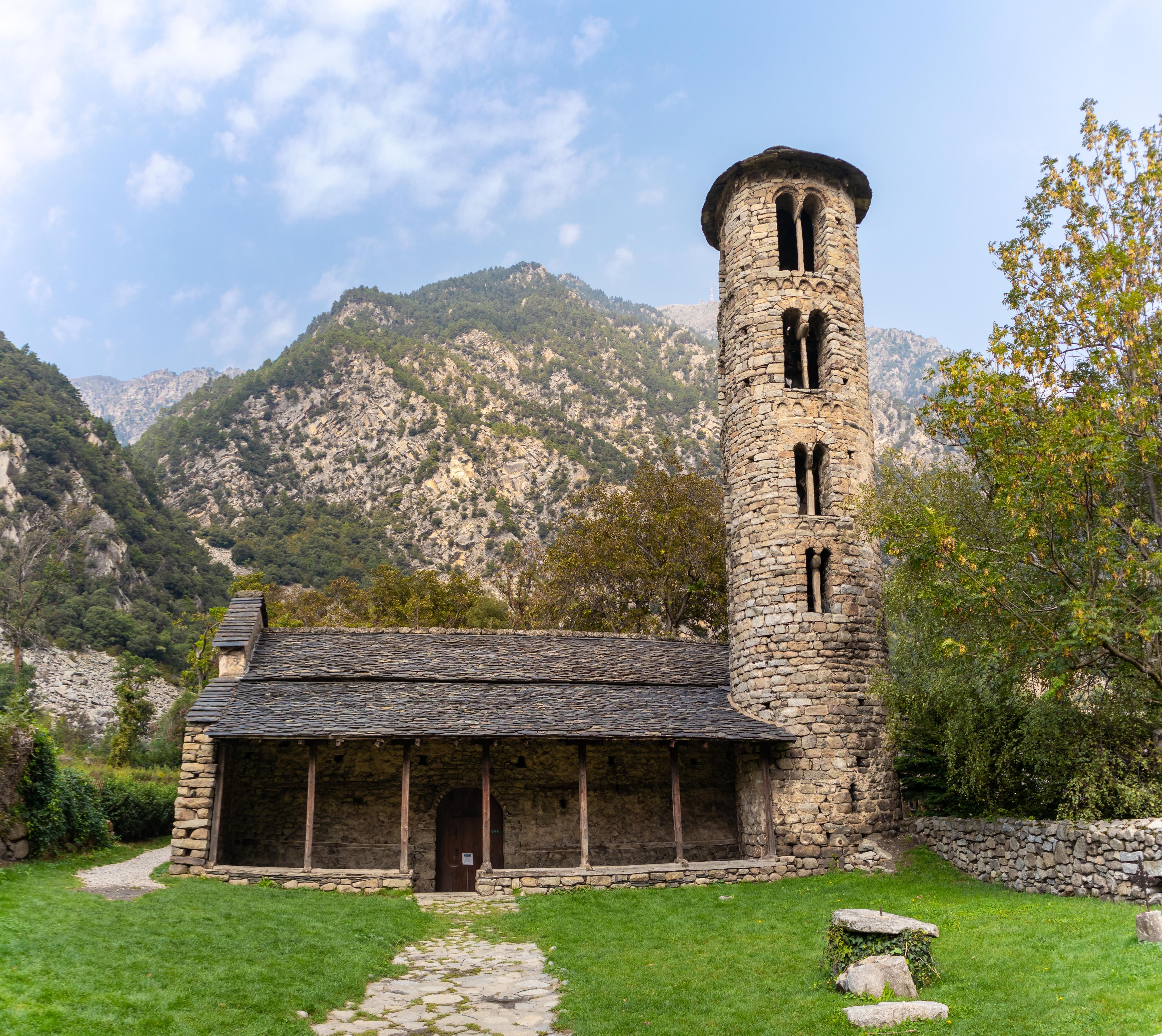 Moment image for Oldest church in Andorra, Sant Vicenç d'Enclar's construction history.