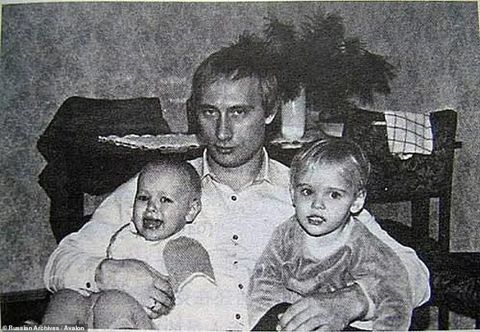 Moment image for Katerina Putina, the second daughter of Vladimir Putin and Lyudmila Shkrebneva, was born