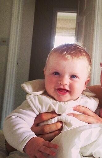 Moment image for Bear Blaze Winslet, was born