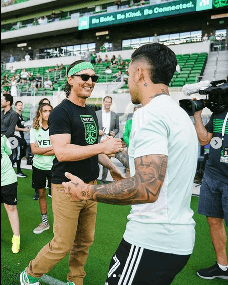Moment image for Matthew McConaughey's Ownership Boosts Austin FC's Profile and Development