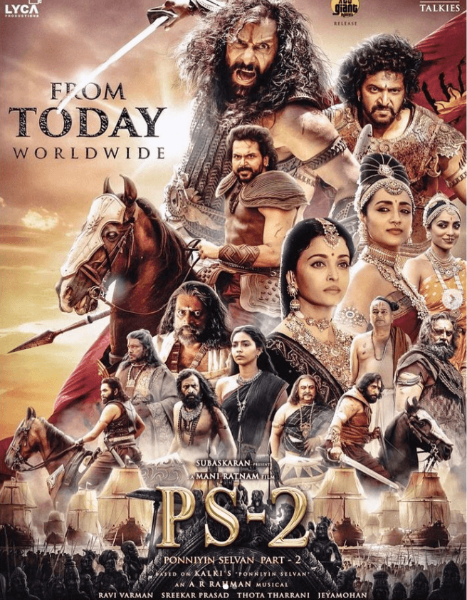 Moment image for Aishwarya Rai's Dual Role in Ponniyin Selvan: II Elevates Career and Film Industry