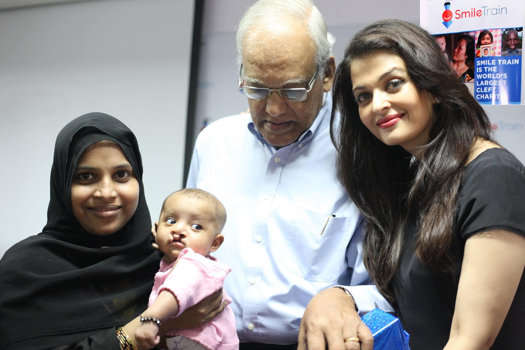 Moment image for Aishwarya Rai's Impact as Smile Train Ambassador: Transforming Lives Through Cleft Surgeries