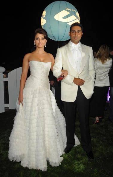 Moment image for Aishwarya Rai and Abhishek Bachchan honored for philanthropic work at Producer's Guild Film Awards