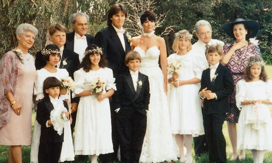 Moment image for Kim’s mother marries Bruce Jenner