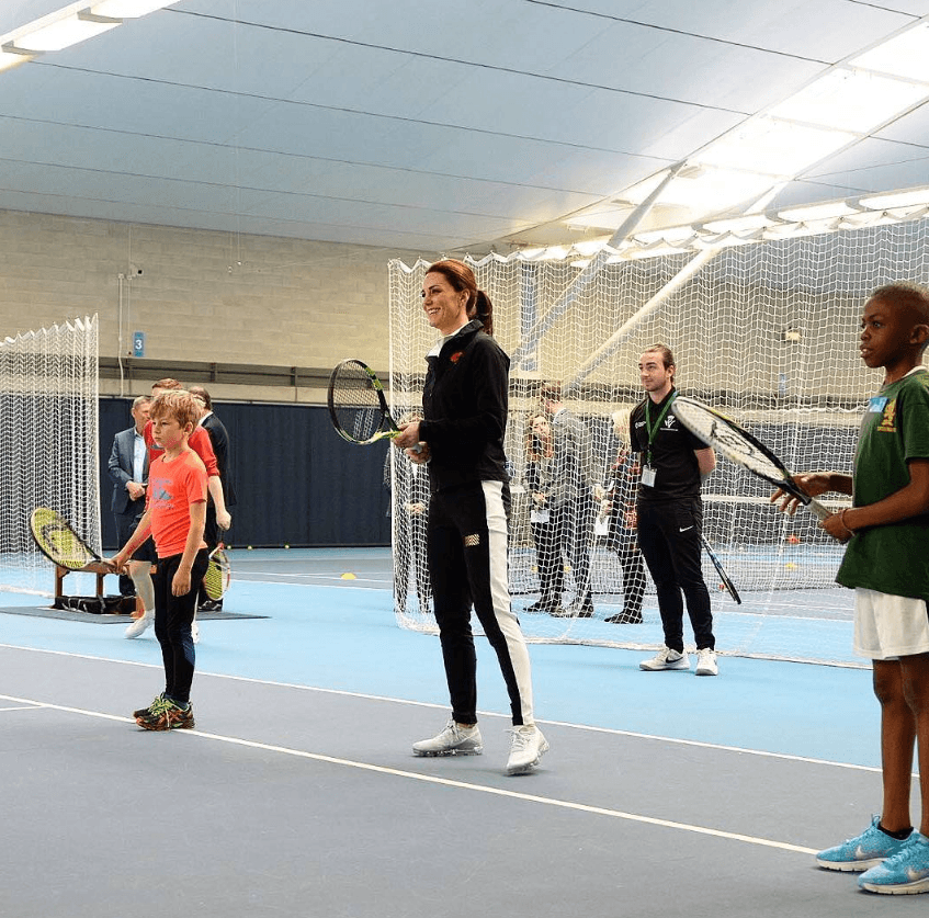 Moment image for Patron of England Tennis Club