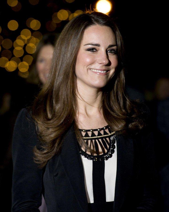 Moment image for First public appearance of couple after engagement at Teenage Cancer Trust event.