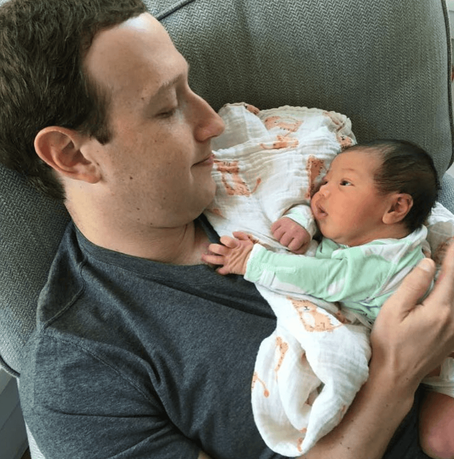 Moment image for Daughter August Chan Zuckerberg born