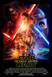 Moment image for Star Wars: The Force Awakens released under Disney.