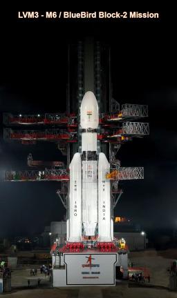 ISRO Launches Heaviest Foreign Satellite (BlueBird Block-2) Aboard LVM3