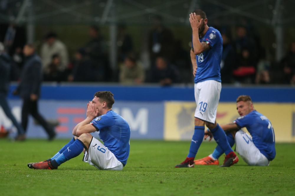 Moment image for Italy misses out on FIFA World Cup after 60-year streak ends, failing to qualify.