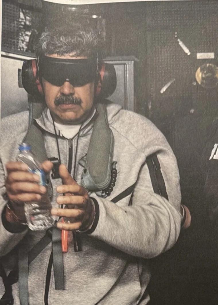 Moment image for Maduro Captured and Flown Out of Venezuela