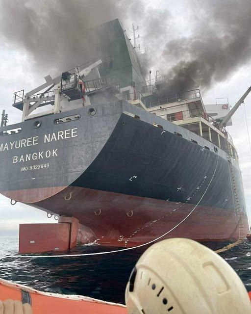 Moment image for Iranian Attack on Thai-Flagged Mayuree Naree Escalates Strait of Hormuz Tensions