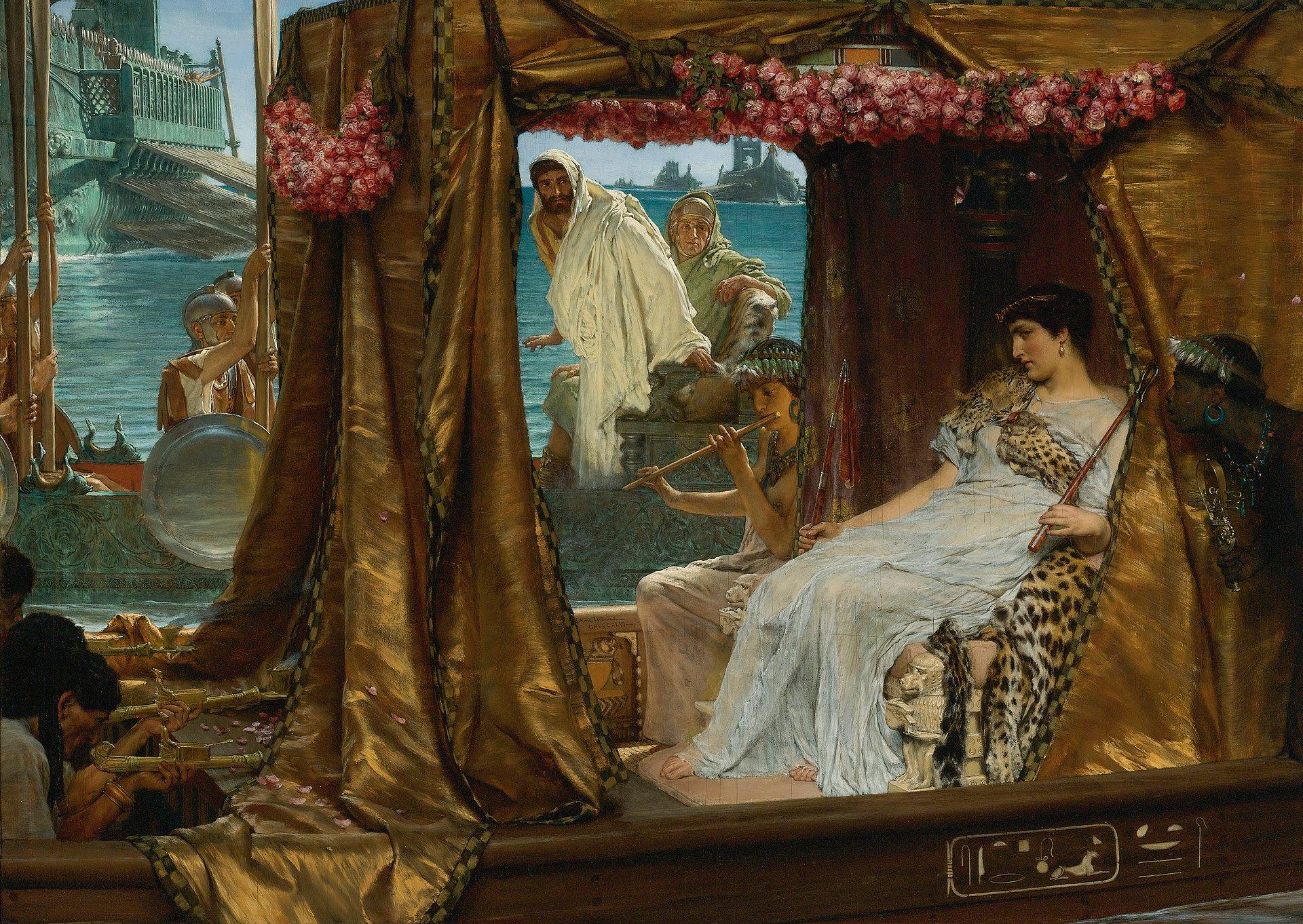 Moment image for Defeat of Cleopatra at Actium