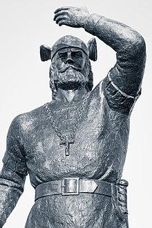 Moment image for Leif Erikson first European to see North America.