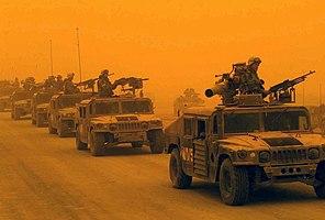 Moment image for Invasion of Iraq was part of a War on Terror strategy and launched by the US.