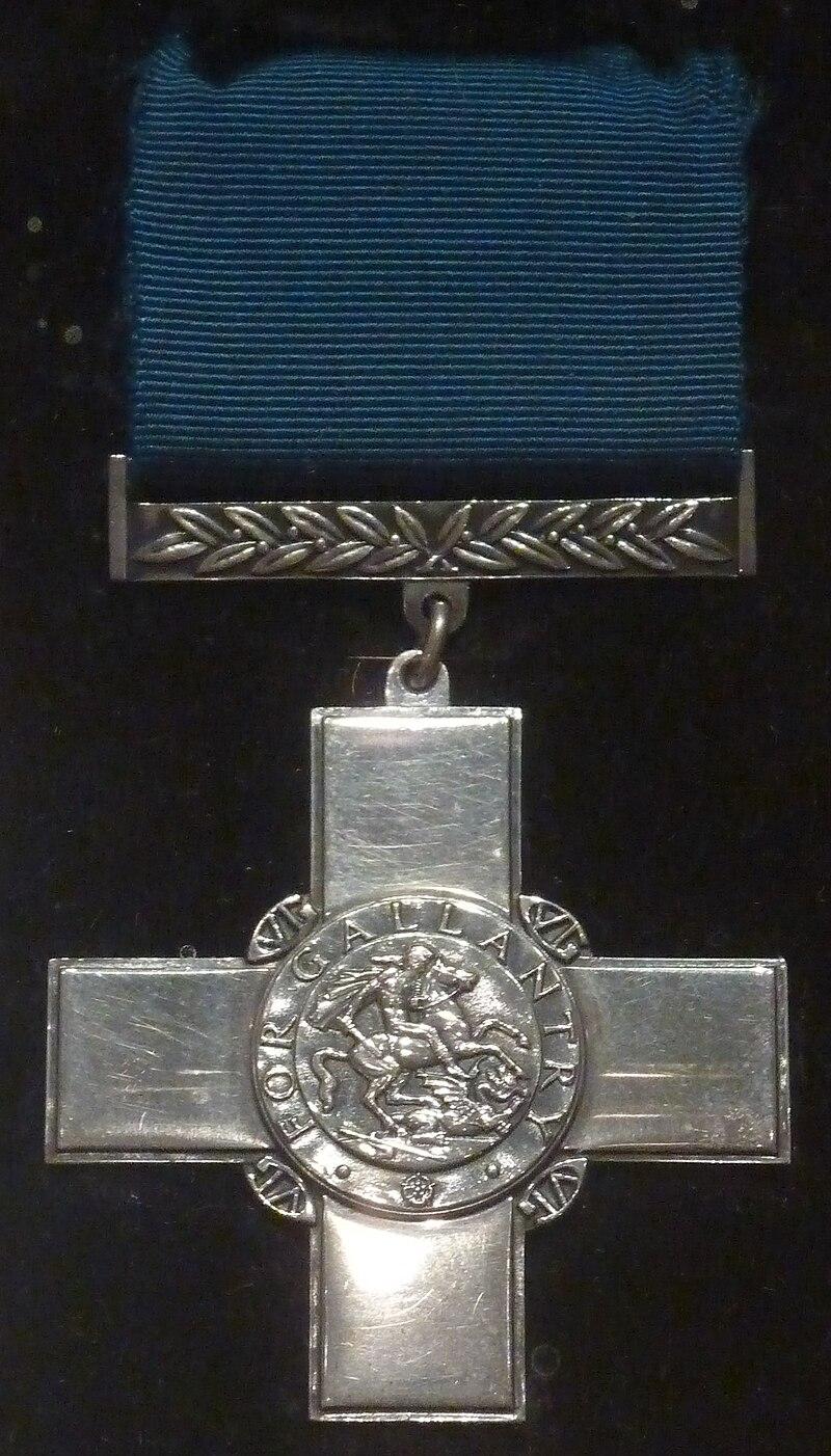 Moment image for Bravery recognized with George Cross