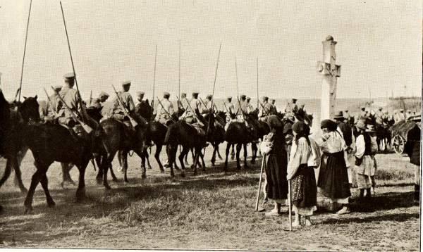 Moment image for Russian 20th Army corps surrenders to the German 10th Army after being surrounded in battle.