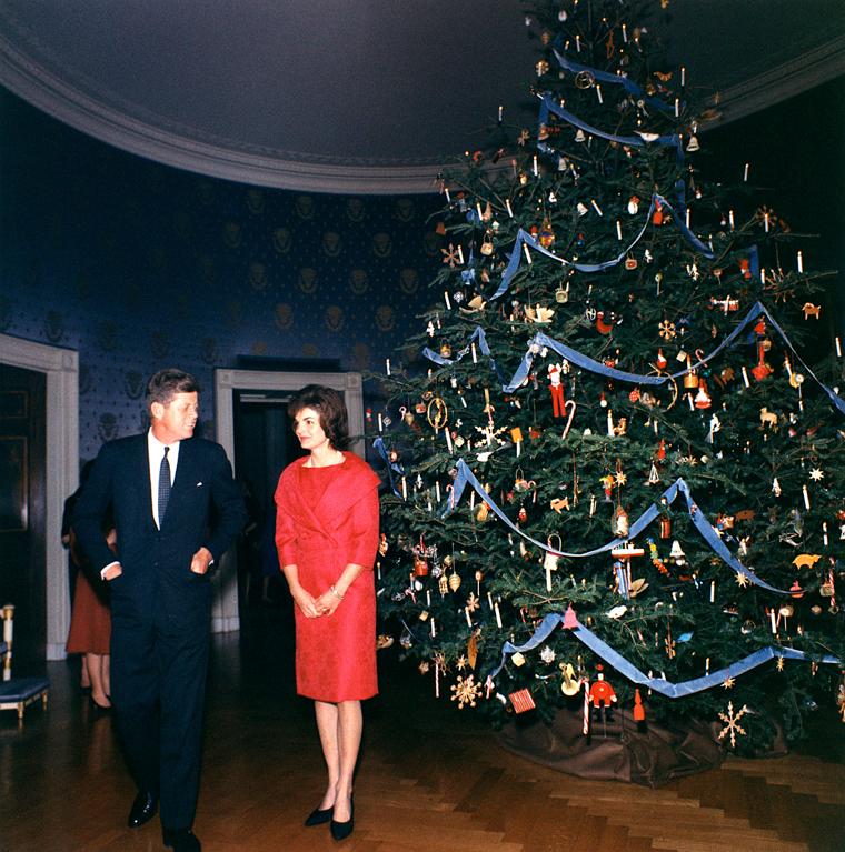 Moment image for Presidential Christmas Tree at White House: Kennedy Tradition of Elegance and Unity