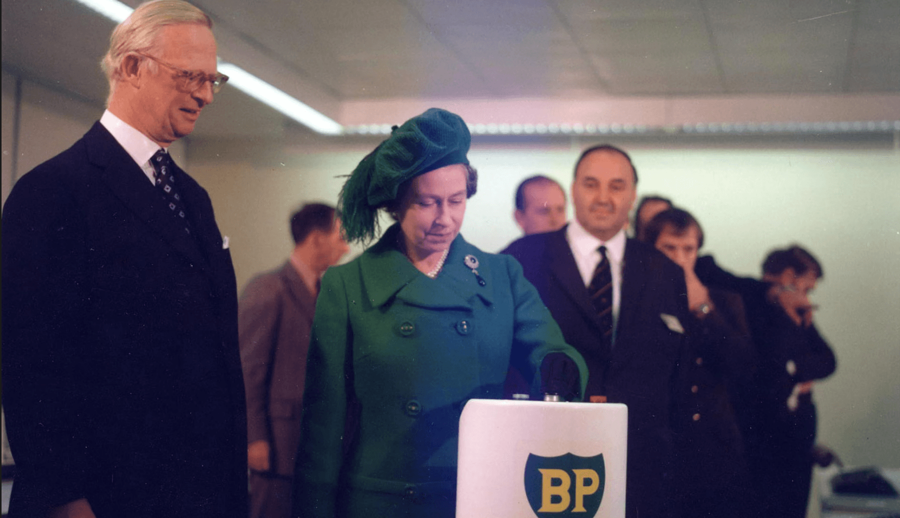 Moment image for First oil flows in Scotland from the North Sea, marking a significant milestone for the country.