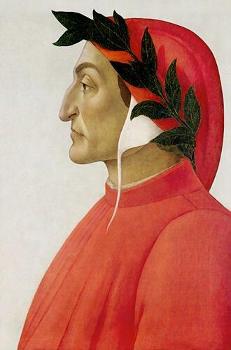 Moment image for Dante Alighieri's exile from Florence due to political turmoil and controversies.