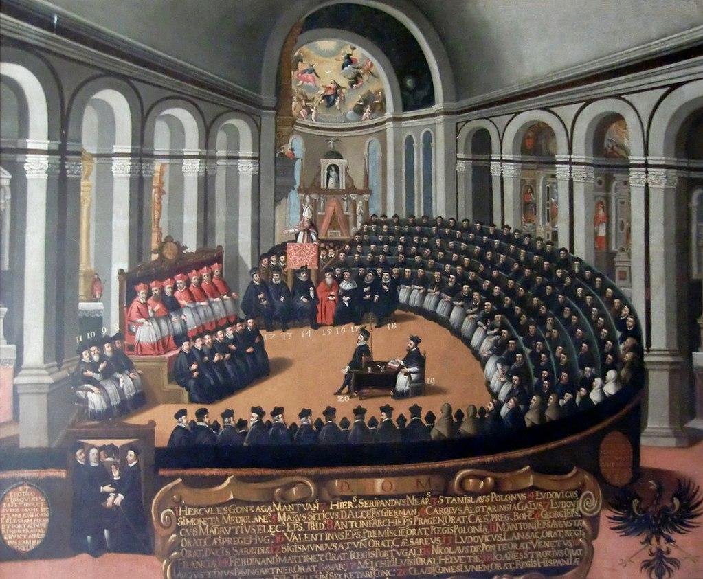 Moment image for Council of Trent convened by Pope Paul III to address Counter-Reformation concerns and reforms.