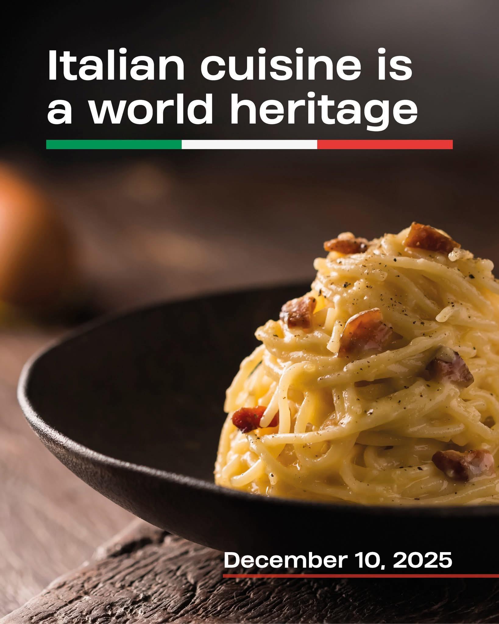 Moment image for Italian cuisine added to UNESCO Intangible Cultural Heritage list