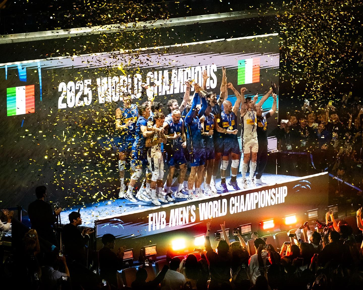 Moment image for Italy wins FIVB Volleyball Men's World Championship in the Philippines